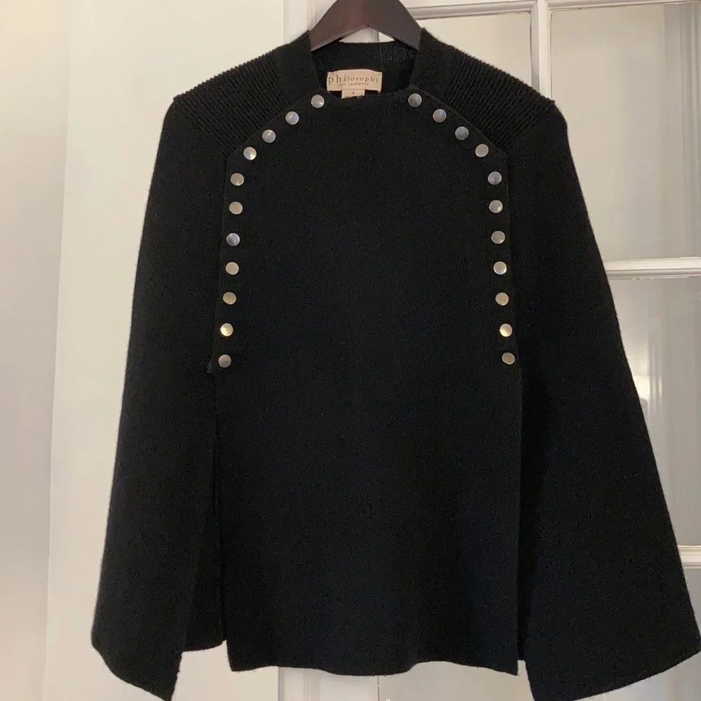 NWOT Philosophy 100% Cashmere Cape